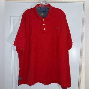 Orvis Classic Red Polo Shirt for Men XXL